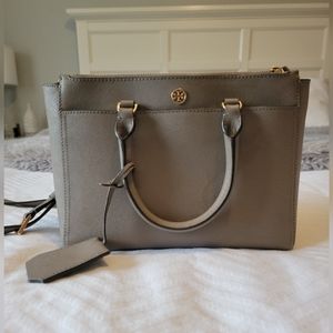 Grey Tory Burch handbag